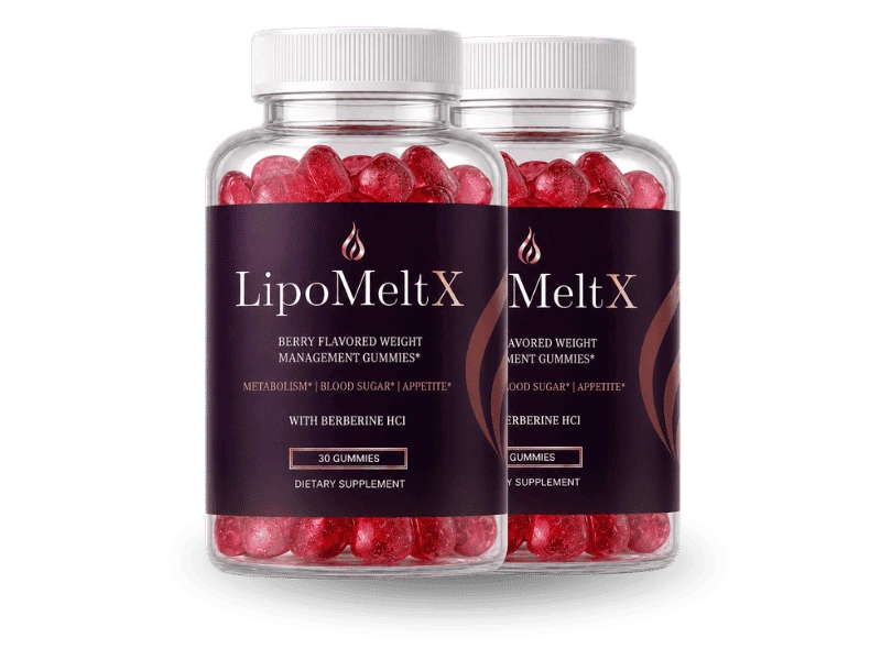 LipoMeltX Advanced Metabolic Wellness Supplement Bottle